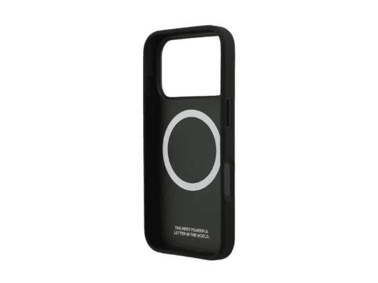 BMW Magsafe PU Perforated Stripes Leather Case for iPhone 17 Pro / 17 Pro Max – Navy/Black (3)