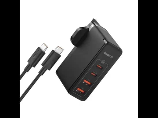 Baseus GaN5 Pro 100W Fast Charger 2C 2U UK Pin – 1 Year Warranty (5)