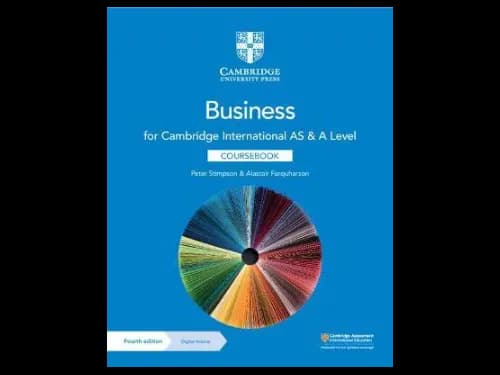 Cambridge International As and A Level Business Studies Coursebook 4th Edition with Digital Access by Peter Stimpson,Alastair Farquharson