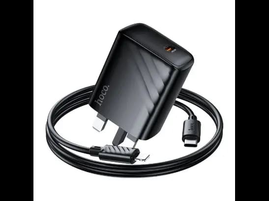 HOCO CS24B SINGLE PORT PD25W CHARGER SET (C TO iP) (3)