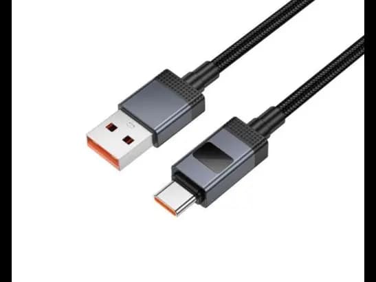 HOCO X118 TYPR-C 5A CHARGING DATA CABLE WITH DISPLAY (2)