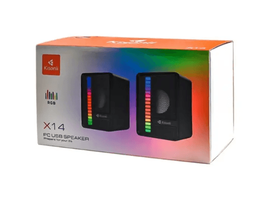 Kisonli X14 PC USB Speaker (4)