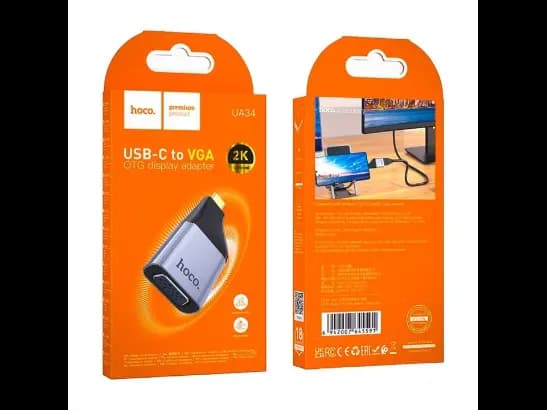 HOCO UA34 TYPE-C TO VGA ADAPTER (4)