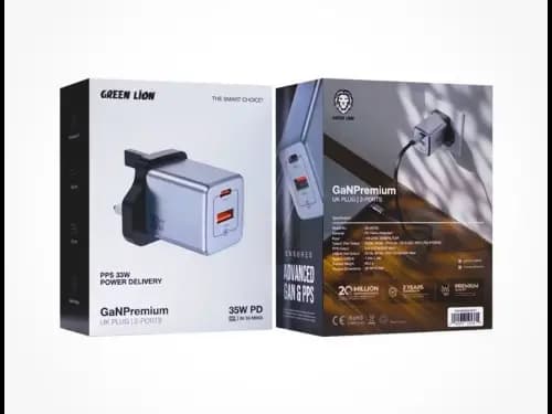 GREEN LION PD 35W PREMIUM UK PLUG 2 PORT (2)