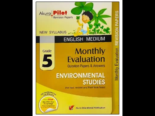 Environmental Studies Grade 5 : Monthly Evaluation Papers