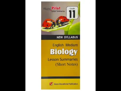 Akura Grade 11 Biology Lesson Summaries