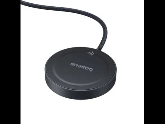 Baseus 15W Simple Mini4 Magnetic Wireless Charging Stand Qi2 Universal – Cosmic Black  - P10273300121-00 (3)