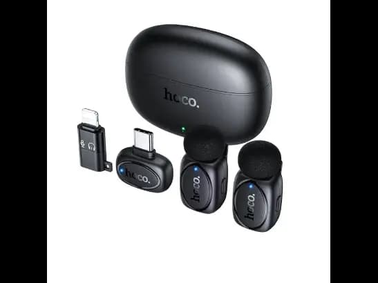 HOCO L19 WIRELESS DUAL MICROPHONE (iP/ TYPE-C)