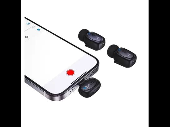 HOCO L19 WIRELESS DUAL MICROPHONE (iP/ TYPE-C) (3)