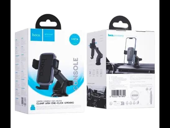 HOCO H79 VISTA PUSH TYPE CAR HOLDER (CENTER CONSOLE) (4)