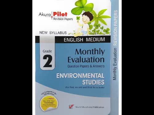 Grade 2 Environmental Studies Monthly Evaluation Question Papers & Answers