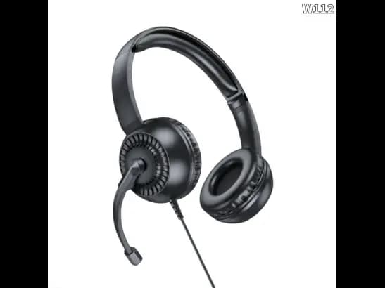 HOCO W112 WIRED HEADPHONE (CLEAR CALL)