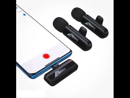 HOCO L20A DUAL MIC WIRELESS MICROPHONE (iP/ TYPE-C) (3)