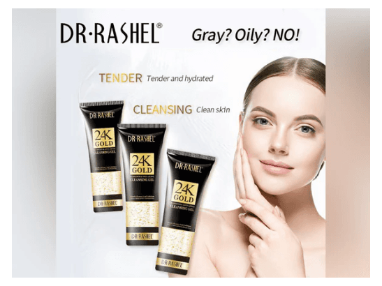 Dr Rashel 24K Gold Radiance & Anti-Aging Cleansing Gel 100ml (3)