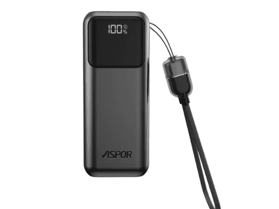 Aspor A353 10000mAh 22.5W Fast Charging Mini Power Bank (2)