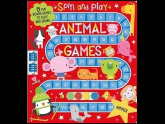 SPIN AND PLAY ANIMAL GAMES