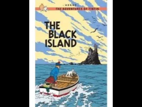 Tintin : The Black Island by Herge