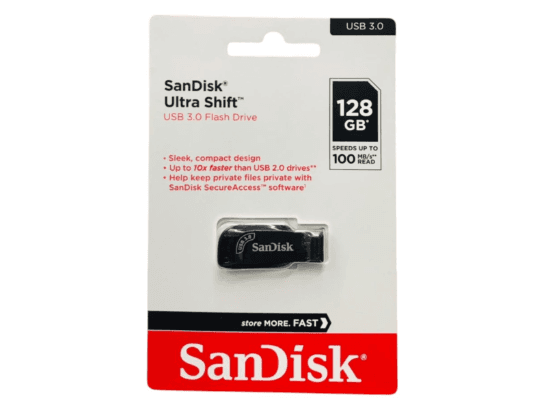 SanDisk Ultra Shift USB 3.0 128GB Pendrive (4)