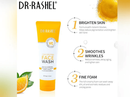 Dr. Rashel Vitamin C Brightening Face Wash 100g (5)