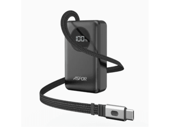 Aspor A372 10000mAh 22.5W Dual Fast Charging Power Bank