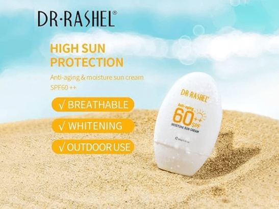 Dr. Rashel Moisture Sunscreen SPF60 60g (2)