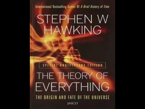The Theory of Everything by Stephen Hawking