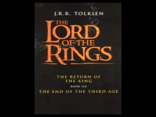 The Lord Of The Rings 6 : The End Of The Third Ege by J.R.R. Tolkien
