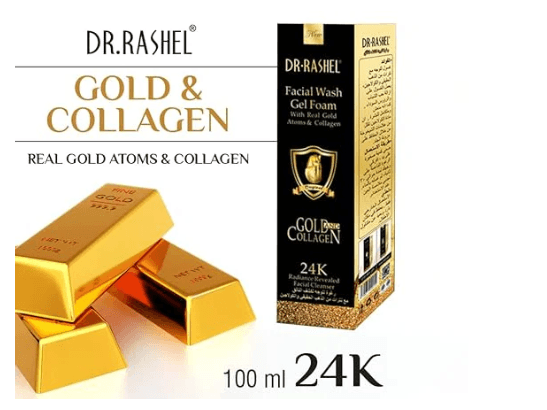 Dr. Rashel Facial Wash Gel Foam Gold and Collagen 100ml (3)