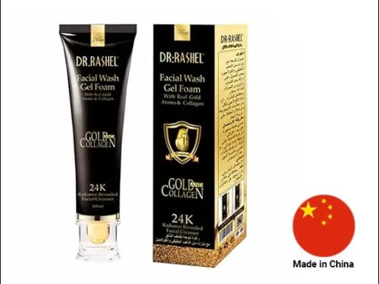 Dr. Rashel Facial Wash Gel Foam Gold and Collagen 100ml