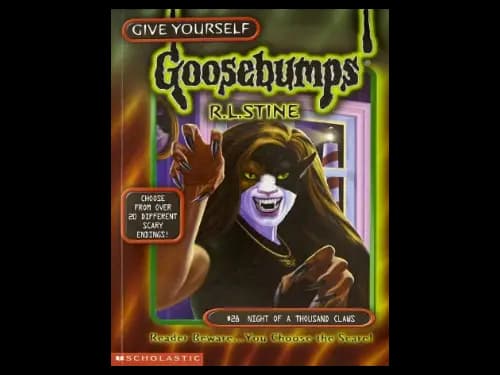 Goosebumps : 28 Night of a Thousand Claws by R.L. Stine