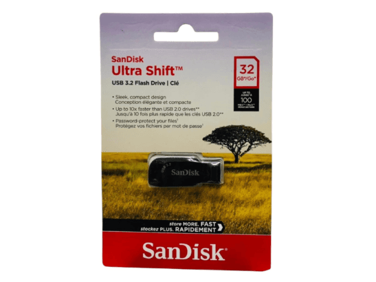 SanDisk Ultra Shift USB 3.2 32GB Pendrive (4)
