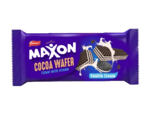Maxon Cocoa Wafer filled with Vanilla cream 190g (OFFER Buy 2 For 1300rs Only)