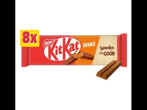 KitKat Orange 2 Finger 8 pack