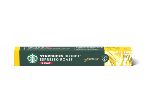 Starbucks® Decaf Espresso Roast by Nespresso, 10 pcs – Coffee capsules 55G