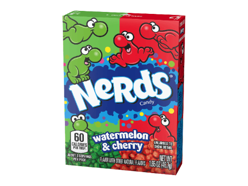 Nerds Watermelon & Cherry Candies – 46.7g
