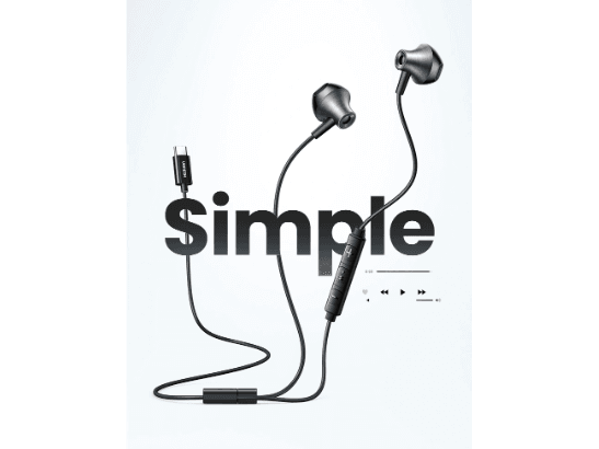 UGREEN Wired Earphones with Type-C Connector – EP106 – 35756 – 1 Year Warranty (2)