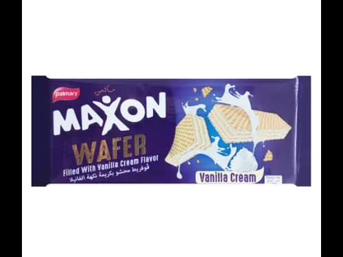 Maxon Wafer Filled With Vanilla Cream 190g (OFFER Buy 2 For 1300rs Only)