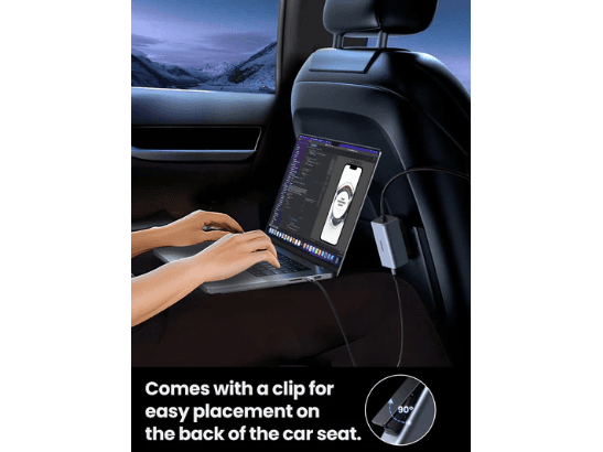 UGREEN 150W GaN 3xType-C And 1xUSB Port Car Charger – 35571 – 1 Year Warranty (3)