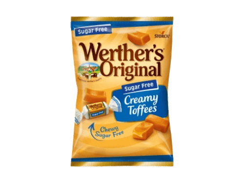Werther’s Original Sugar Free Creamy Toffees 80g