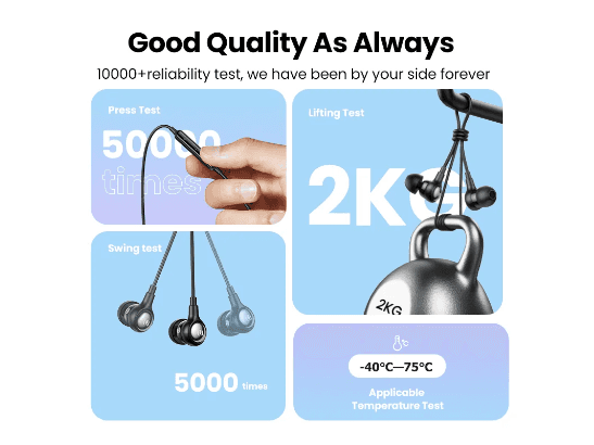 UGREEN Wired Earphones with Type-C Connector – EP106 – 35756 – 1 Year Warranty (5)