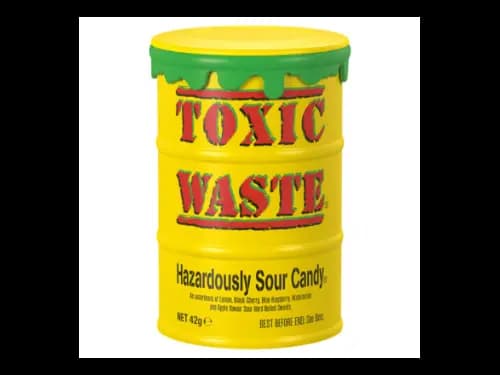 Toxic Waste Hazardously Sour Candy – 42g
