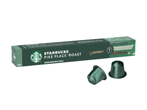 Starbucks® Pike Place® Roast by Nespresso, 10 pcs – Coffee capsules 53G