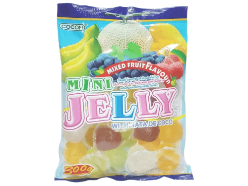Cocon Mixed Fruit Mini Jelly With Nata De Coco 300g