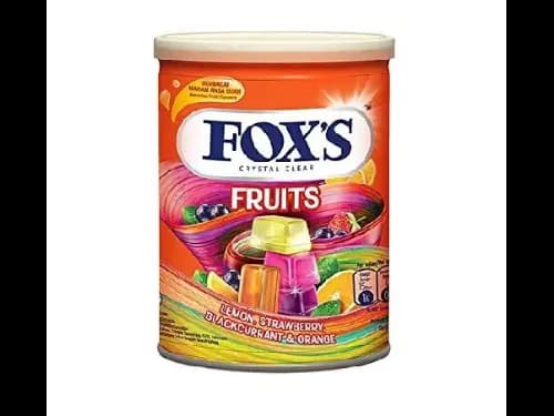 Fox’s Crystal Clear Fruits Candy Tin 180G