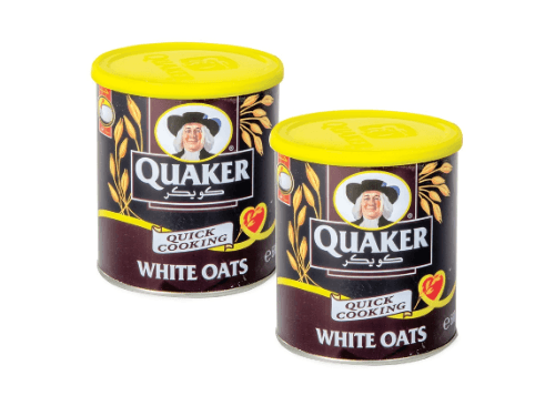 Quaker Quick Cooking White Oats 500g x 2 PACK
