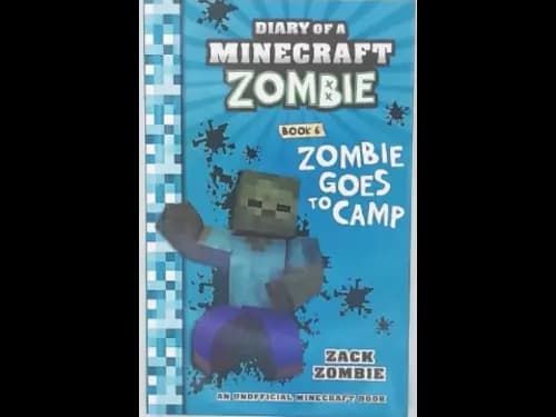 DIARY OF A MINECRAFT ZOMBIE - ZOMBIE GOES TO CAMP