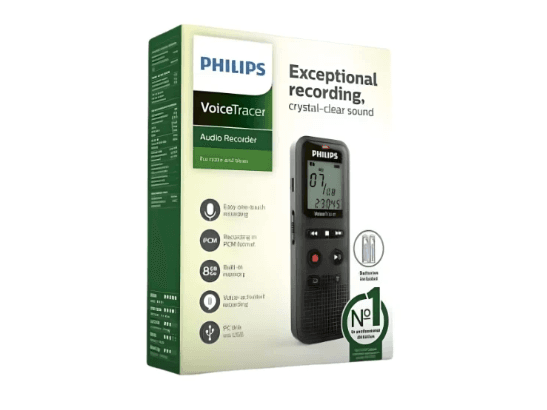 PHILIPS Voice Tracer – Digital Voice Recorder for Clear Recording (4)