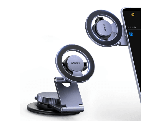 UGREEN Magnetic 360 Rotatable   Retractable Car Phone Holder Metal – LP865 – 45577 – 45577 (3)