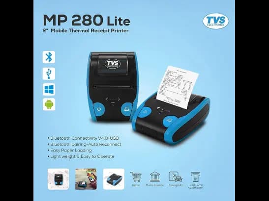 Tvs MP 280 Lite Mobile Thermal Printer (3)