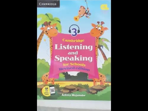 CAMBRIDGE LISTENING AND SPEAKING FOR SCHOOLS - 3
